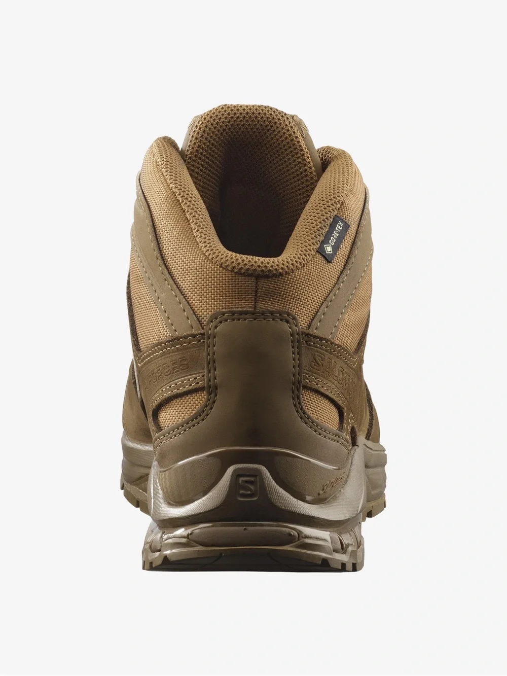 Salomon Men's Tactical Mid-Cut Boot in Tan XA FORCES MID GORE-TE
